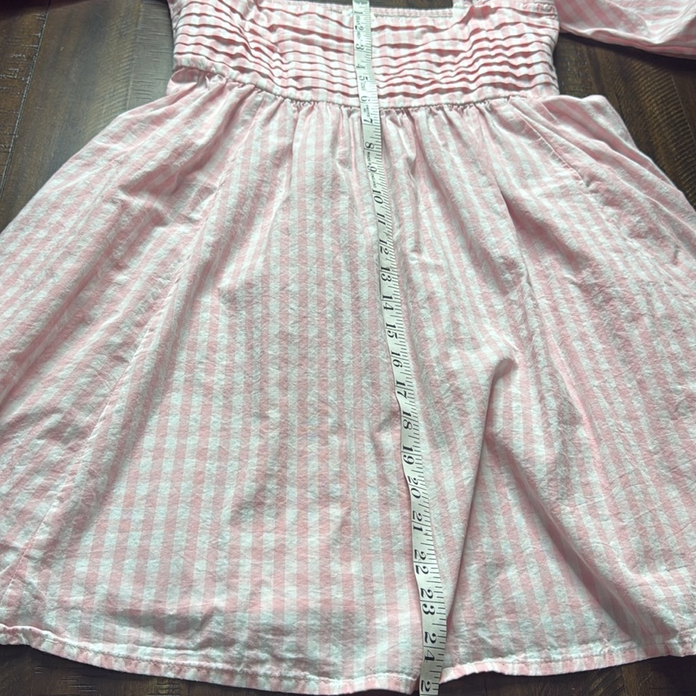 Blue Rain Pink Gingham Dress‎ size Small Cotton - Picture 7 of 9